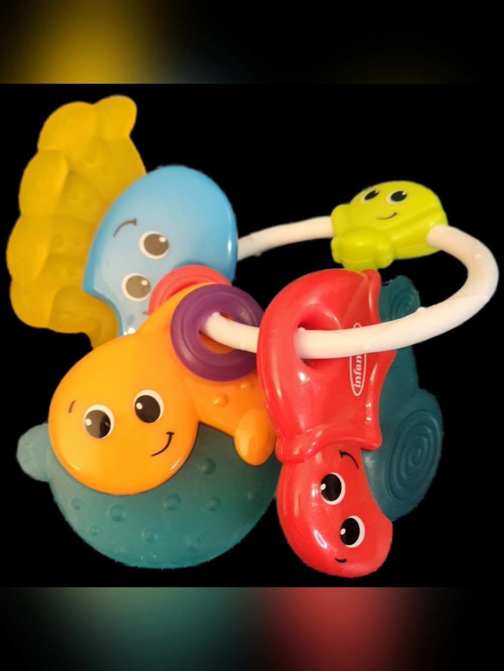 #IT1 Infantino Teething & Rattle Toy Set - Colorful - Picture 2 of 6